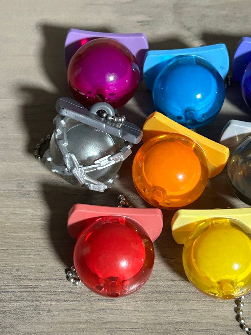 家庭教師ヒットマンREBORN! おしゃぶりマスコット コンプ全9種 リング