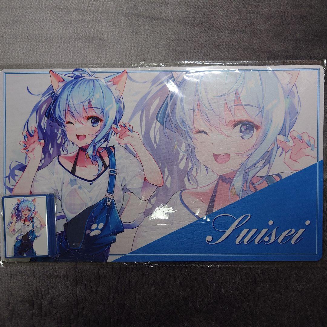 α1 ホロライブ 猫耳&オバーオール 星街すいせい スリーブ&プレイマット