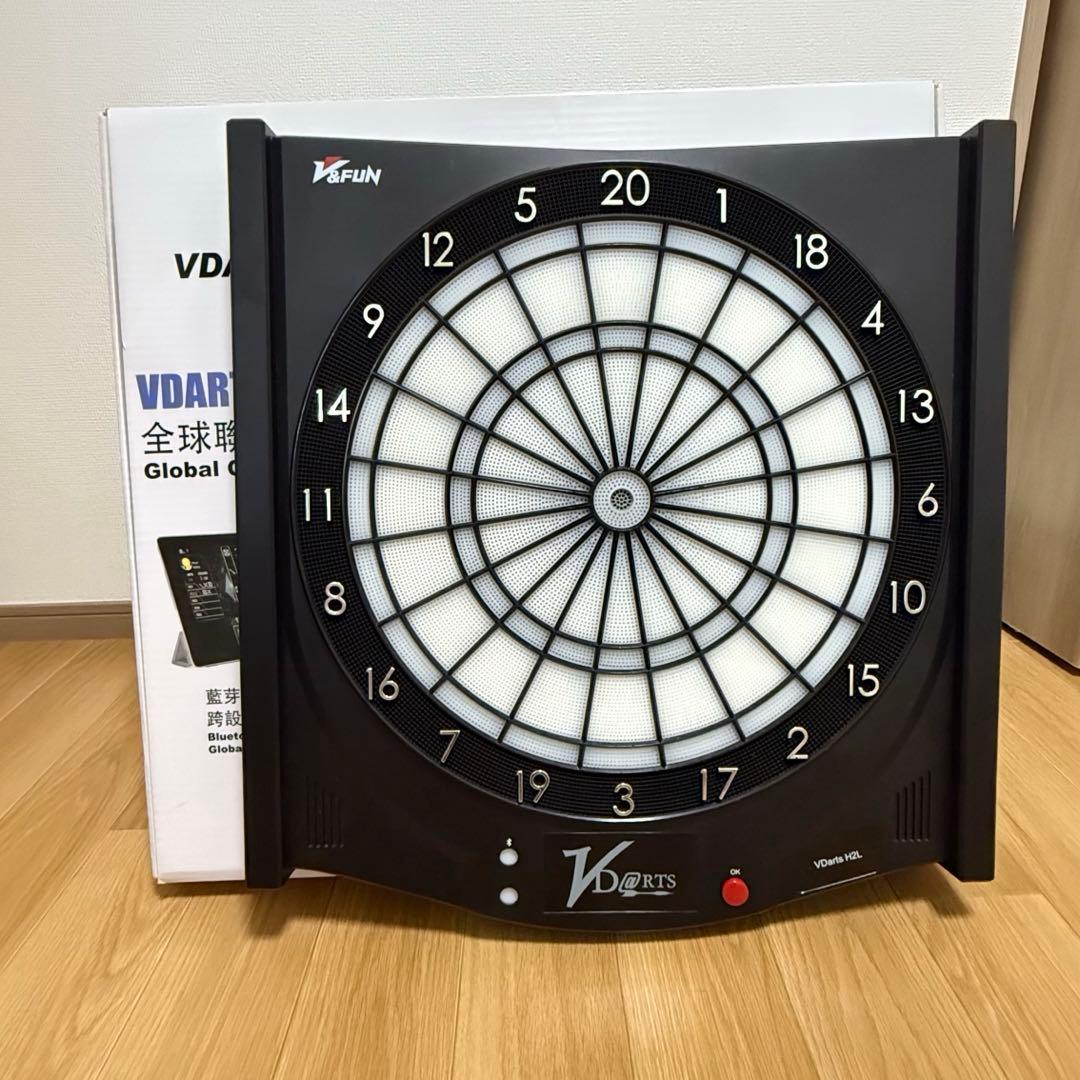 Vdarts H2L ダーツボード グローバル通信対戦ダーツボード（LED）