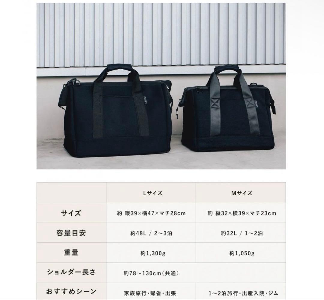 美品☆ EDITA. エディータ ネオプレン がま口　ボストンバッグ L