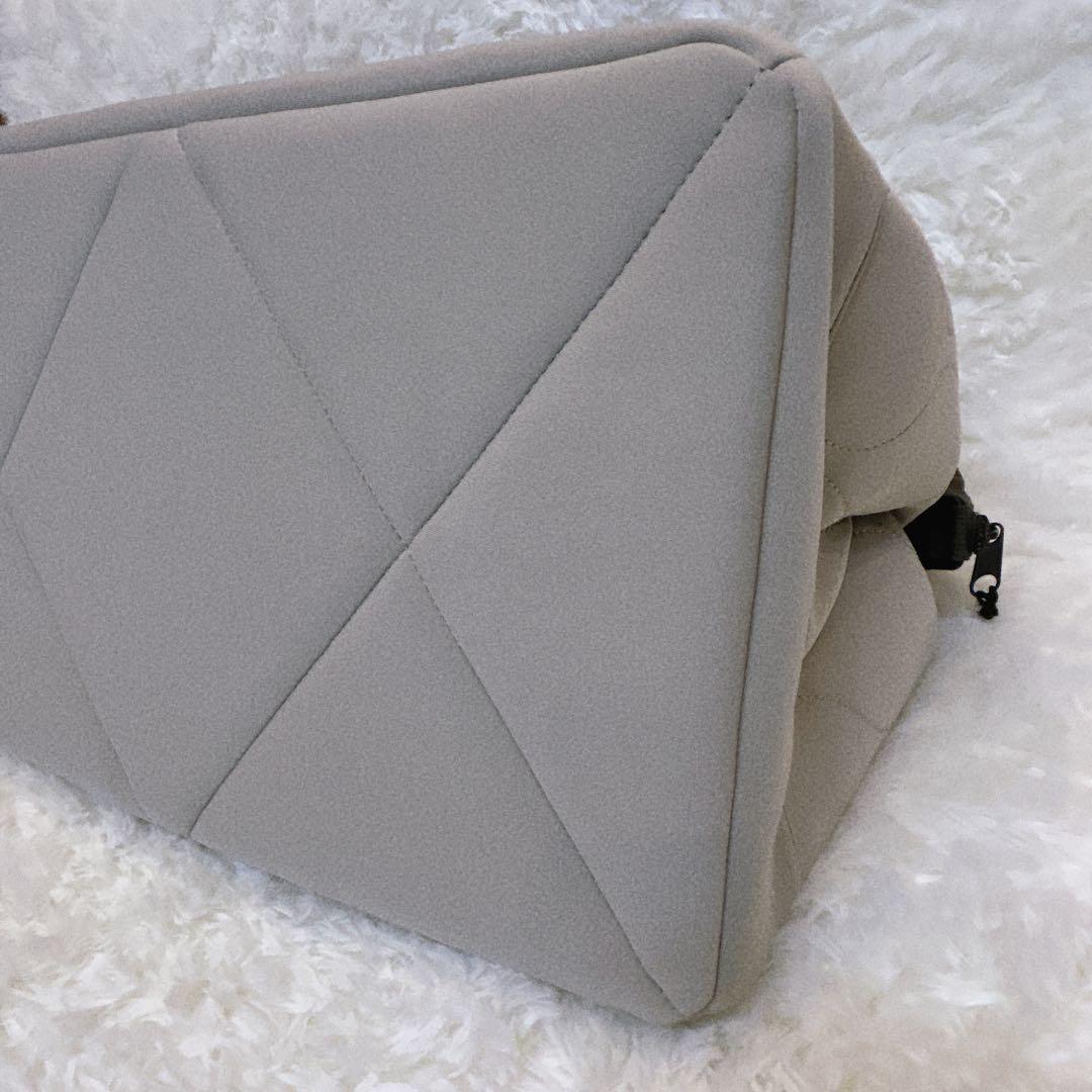 美品☆ EDITA. エディータ ネオプレン がま口　ボストンバッグ L