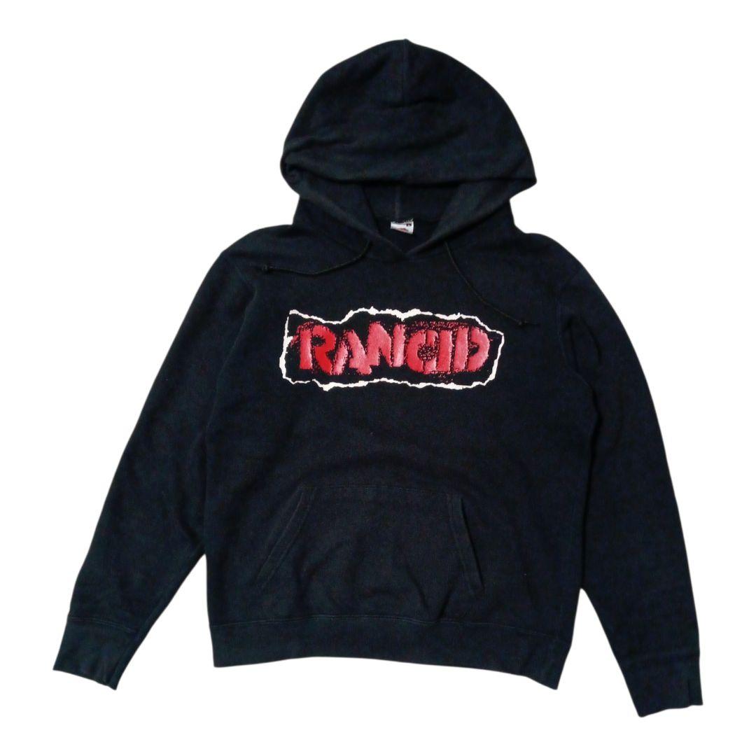 00s Rancid ブラック フーディー Lサイズ