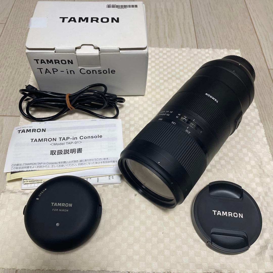 タムロン　70-210mm f4 a034 TAP-in コンソール　ニコン