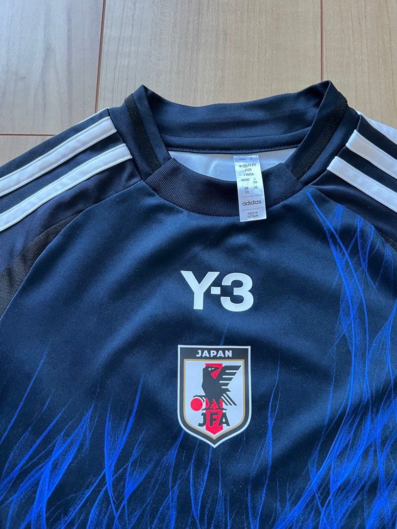 Y3 ワイスリー サッカー 日本代表 キッズ120 Y-3 上下セット 靴下一式