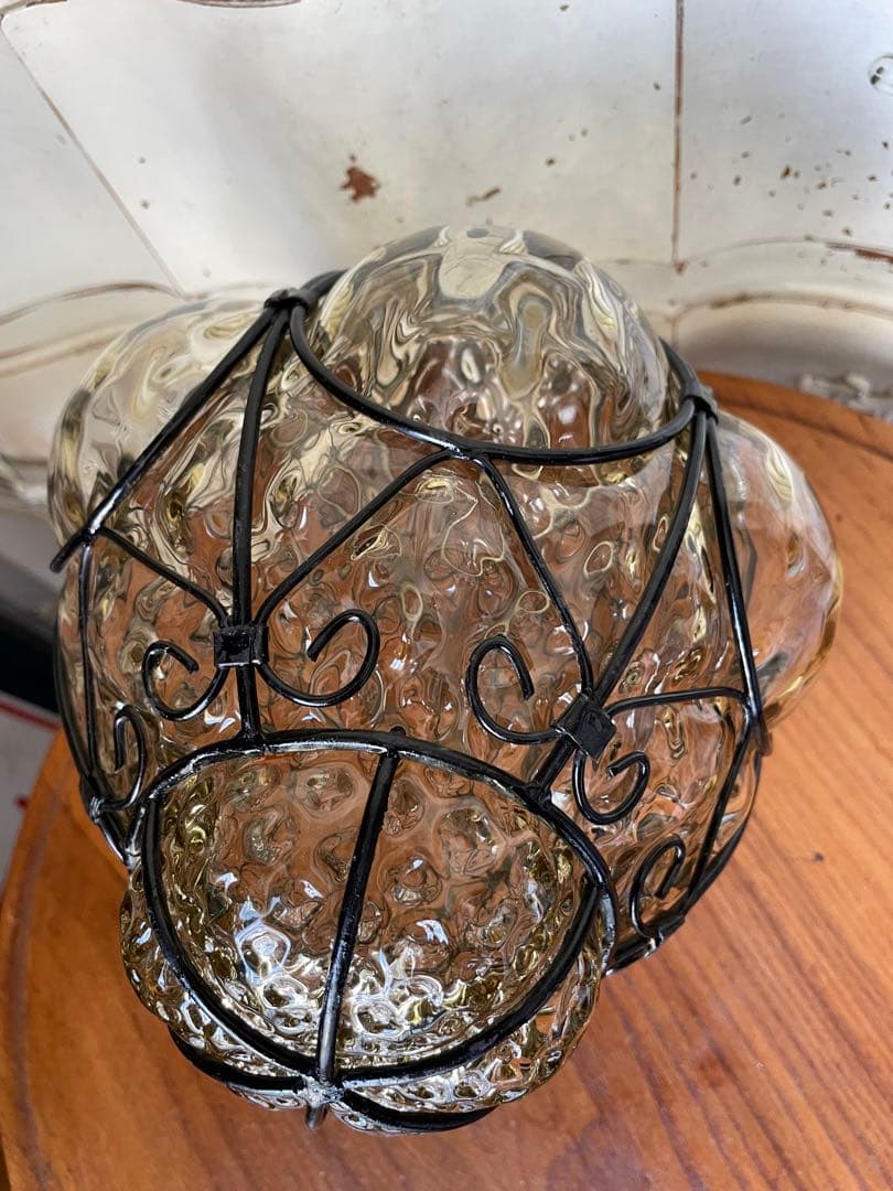 Takashiですムラーノ　ガラス　ペンダントライト　ランプ　シェード　大