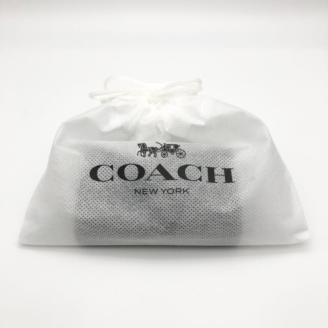 COACH ★大人気★ 5リングキーケース シグネチャー レザー ブラック 新品