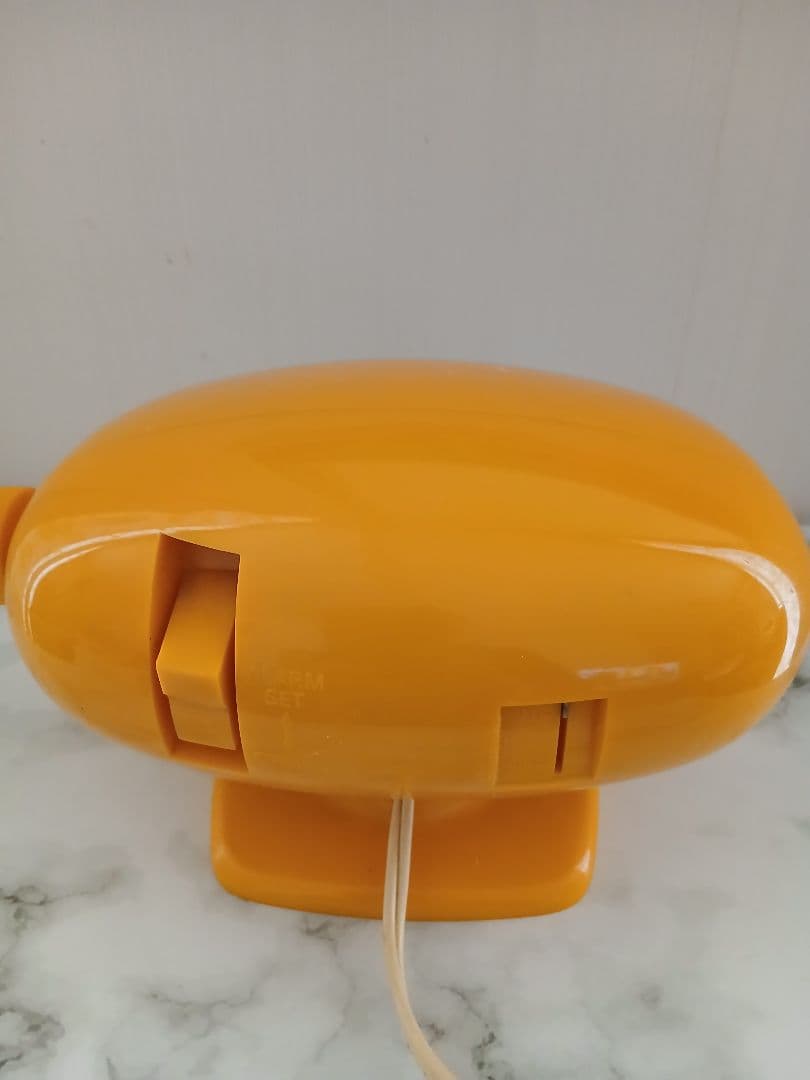 SEIKO パタパタ時計 昭和 DP618 イエロー 50/60Hz レア時計