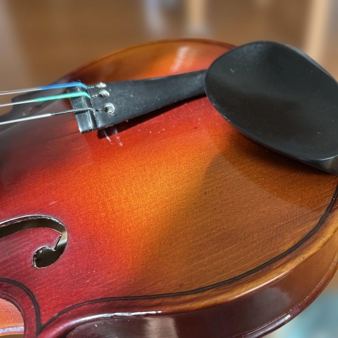 年末キャンペーン　純木製　バイオリン 本体 ハードケース付き 百花