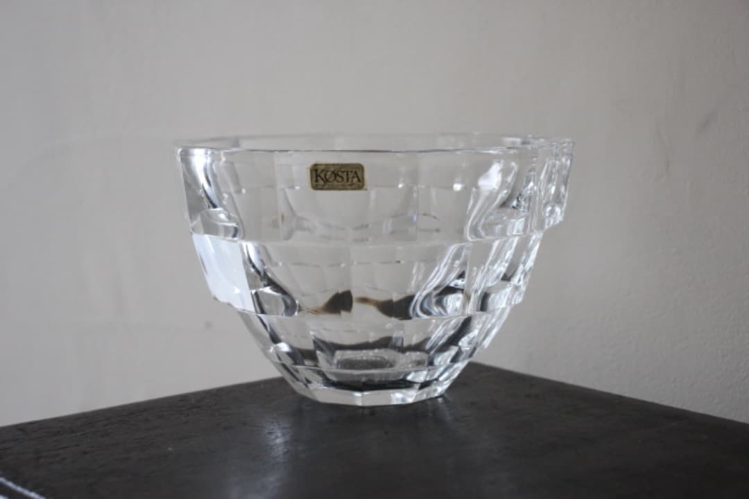 未使用　スウェーデン　コスタボダ　クリスタルボウル