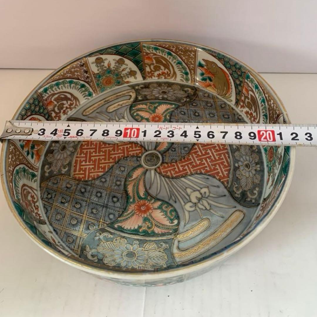 古伊万里　金彩　大鉢　送料込み