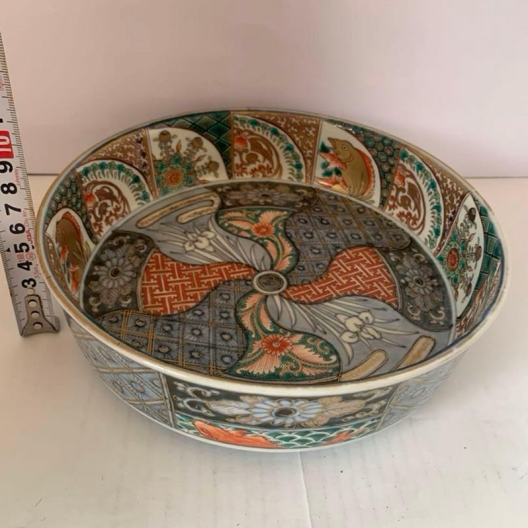 古伊万里　金彩　大鉢　送料込み