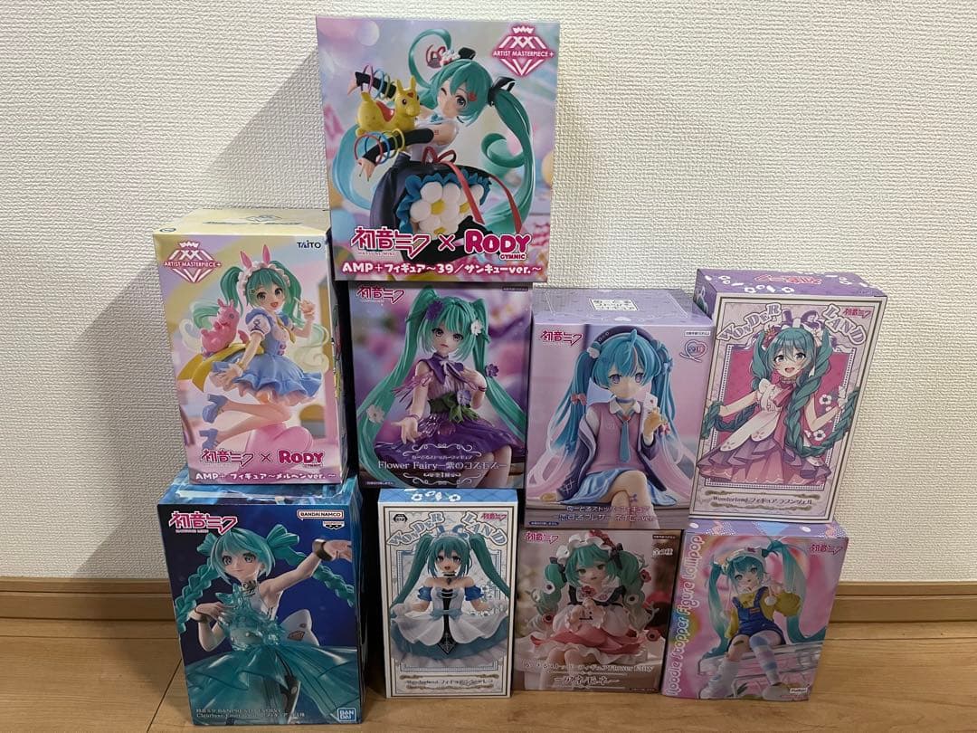 【新品未開封】初音ミク フィギュア 9体セット