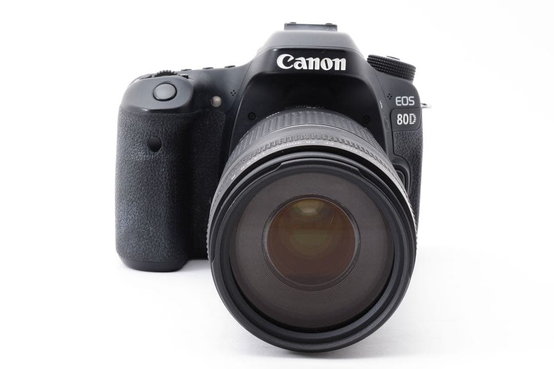 保証付き☆デジタル一眼レフカメラCanon EOS 80D標準レンズセット