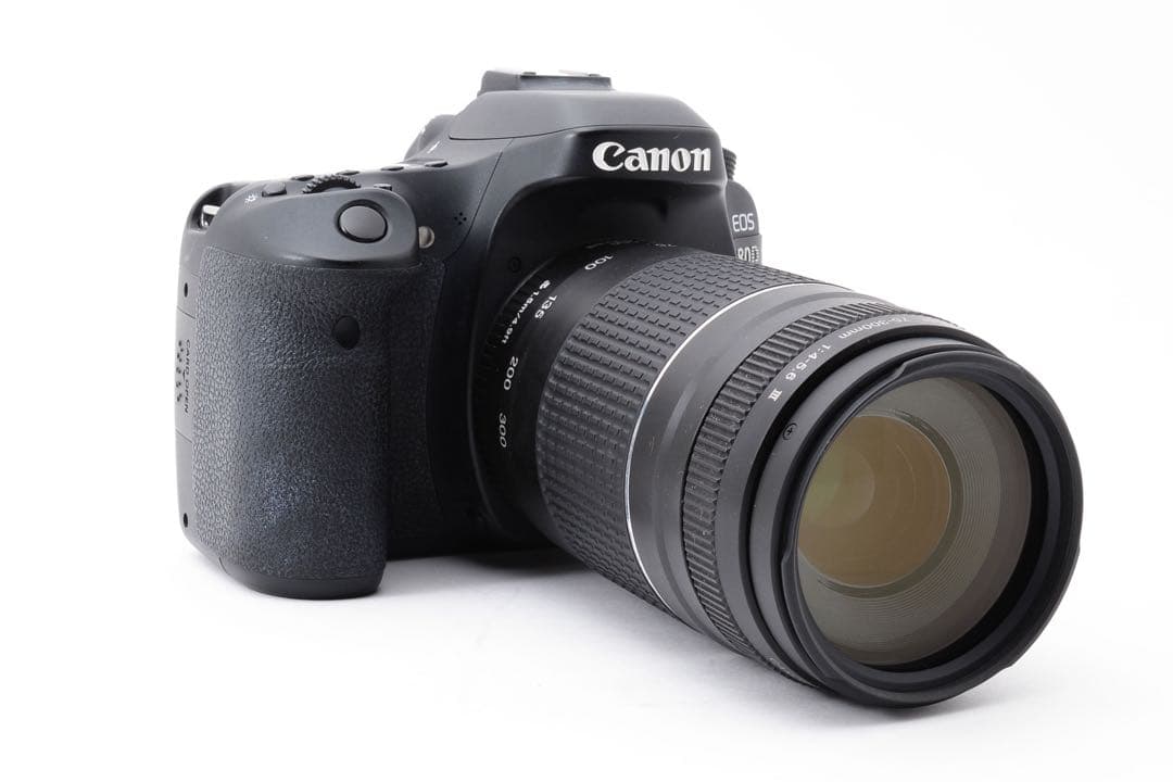 保証付き☆デジタル一眼レフカメラCanon EOS 80D標準レンズセット