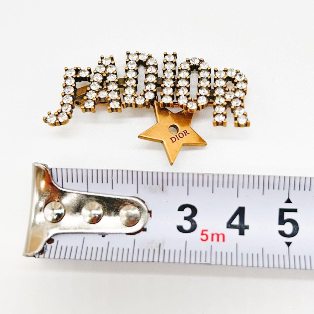 DIOR　ディオール　ブローチ　JADIOR　ジャデオール　スター　クリスタル