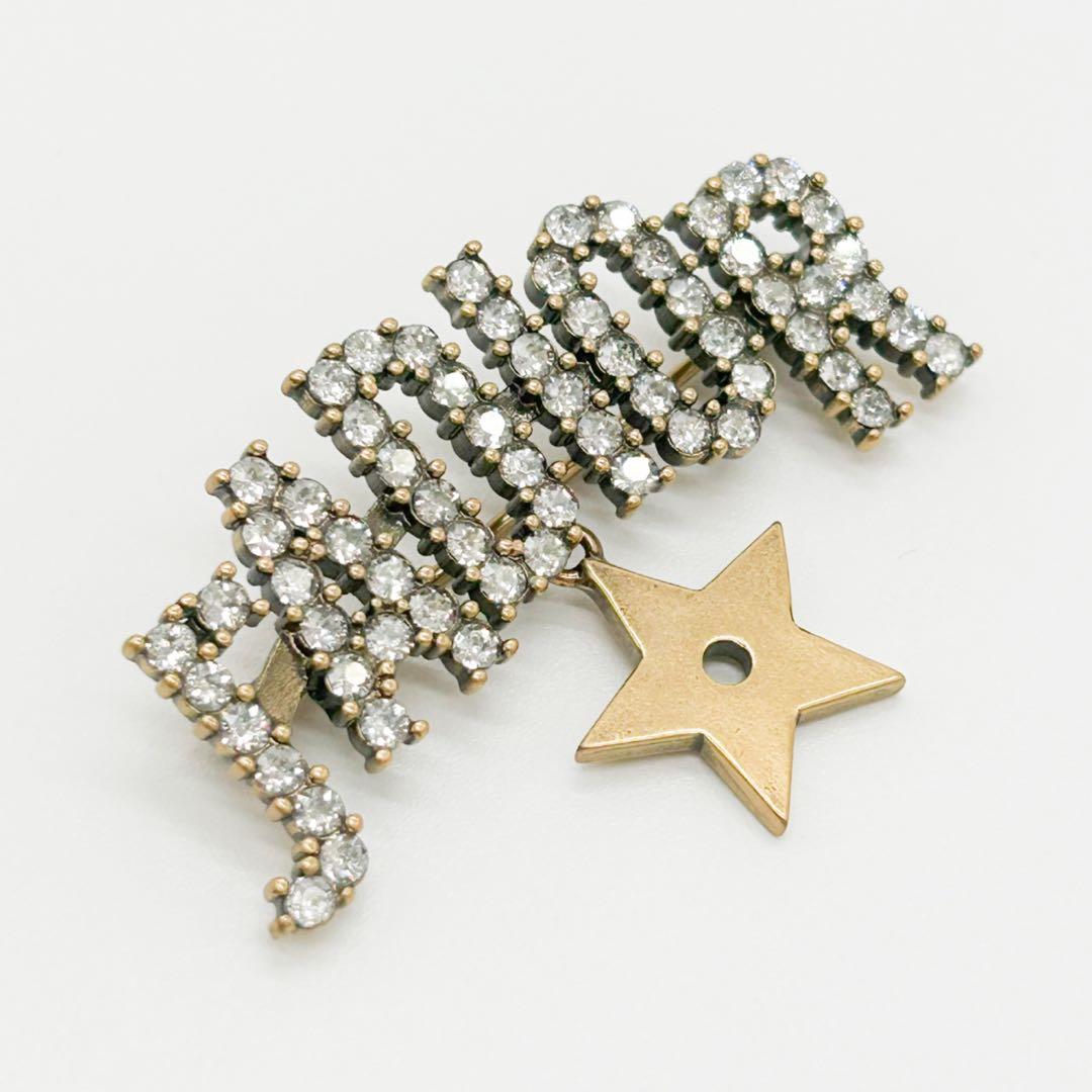 DIOR　ディオール　ブローチ　JADIOR　ジャデオール　スター　クリスタル