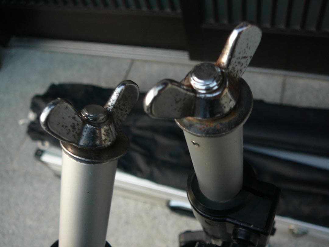 ハ*0様 UNI-PEX　アルミケース 　スピーカースタンド 2本　セット