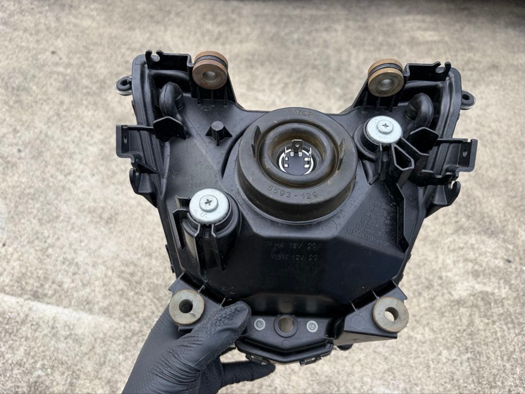 8*8様 ニンジャ250SL用、純正ヘッドライトアッシ