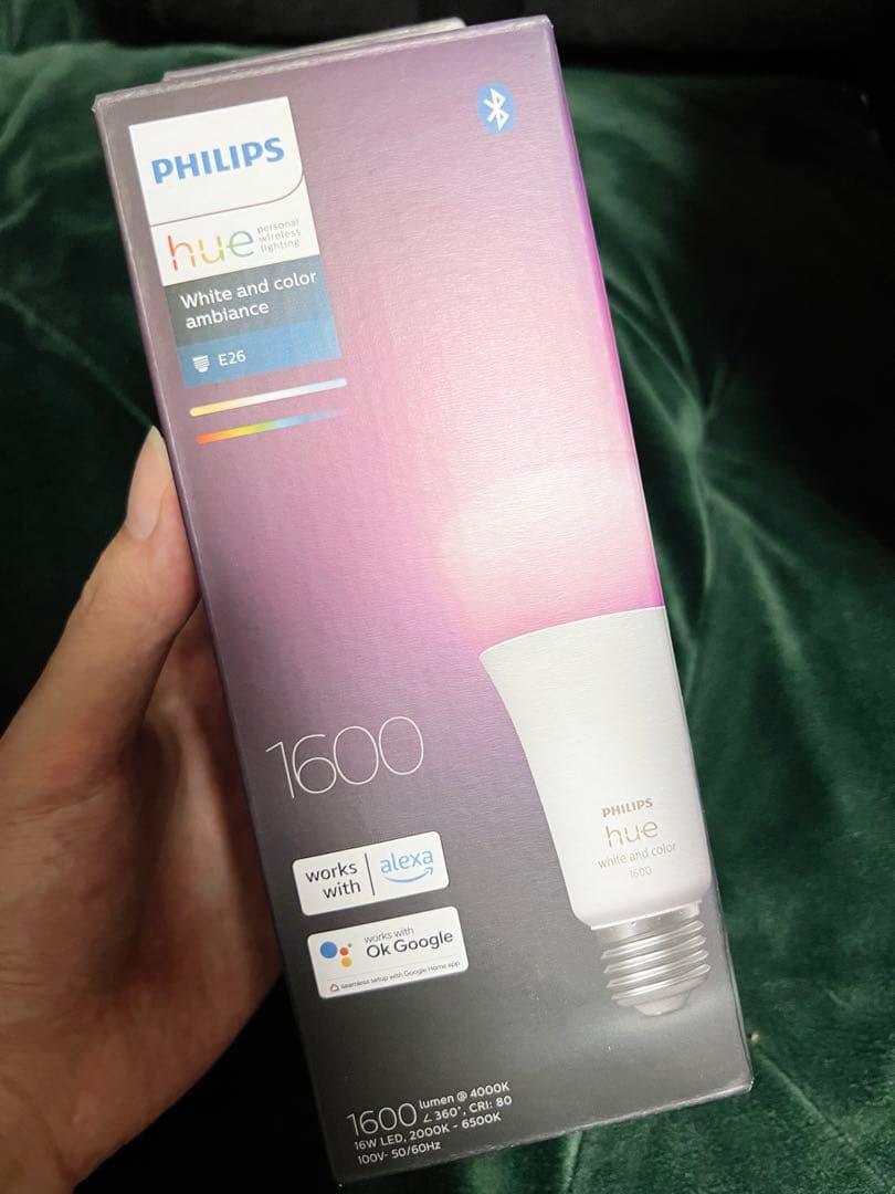 【週末限定】Philips Hue フルカラー LED電球 100W4個セット