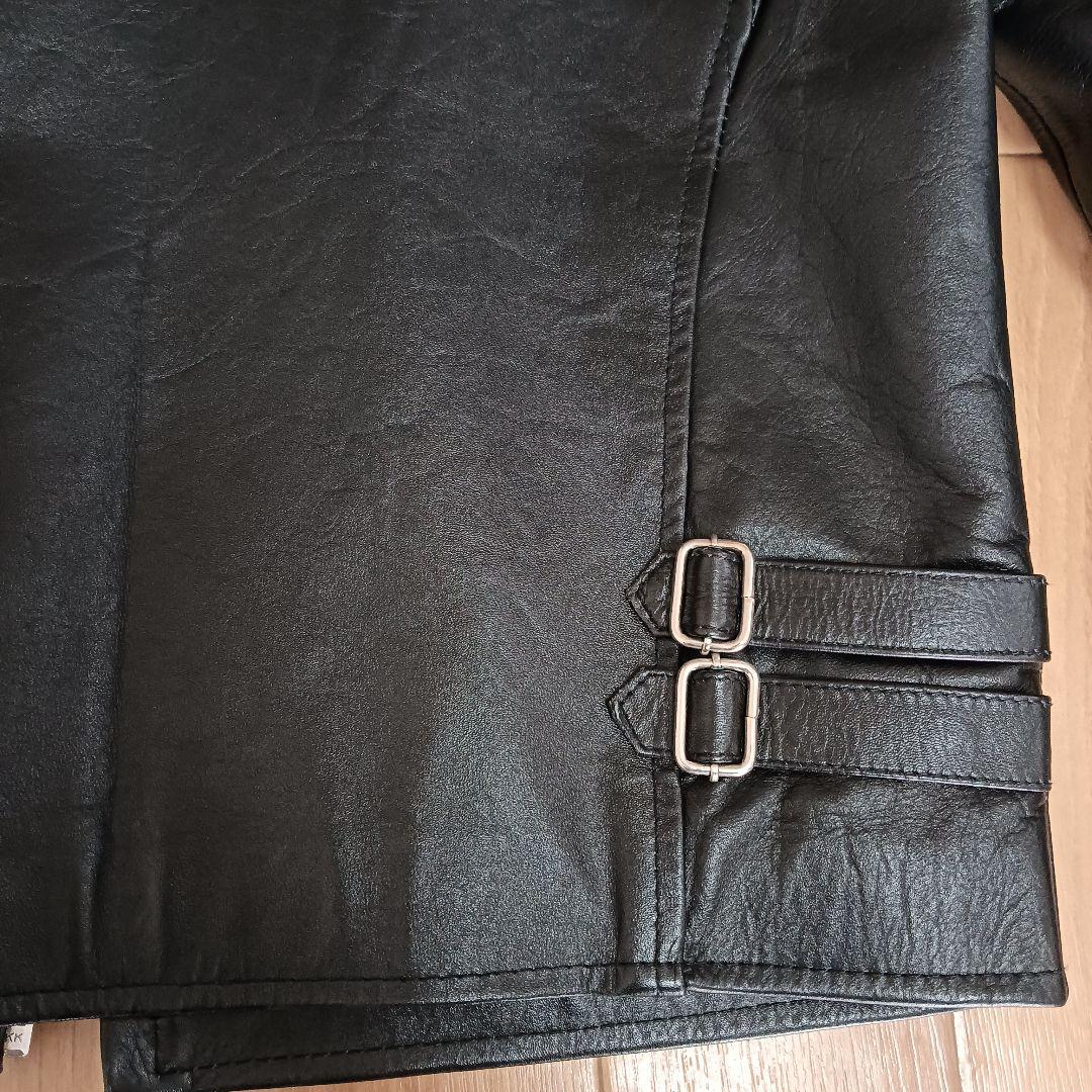 ホーン ワークス HORN WORKS レザー ダブルライダースジャケット 3L