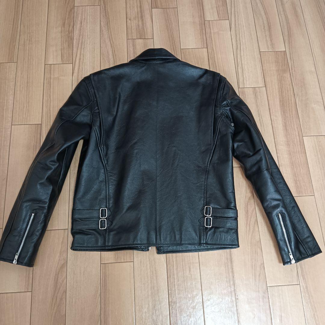 ホーン ワークス HORN WORKS レザー ダブルライダースジャケット 3L