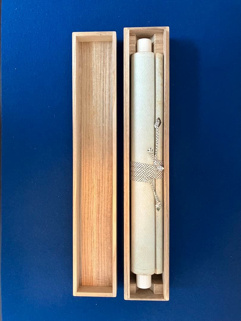 赤穂浪士　木版画【47士印】紙本　掛軸（大石内蔵助）