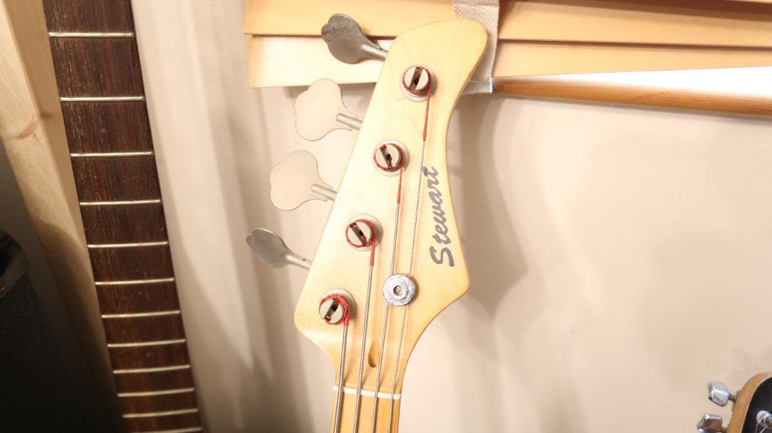 ジャンク　ギター　ベース　2本セット stewart Buroze