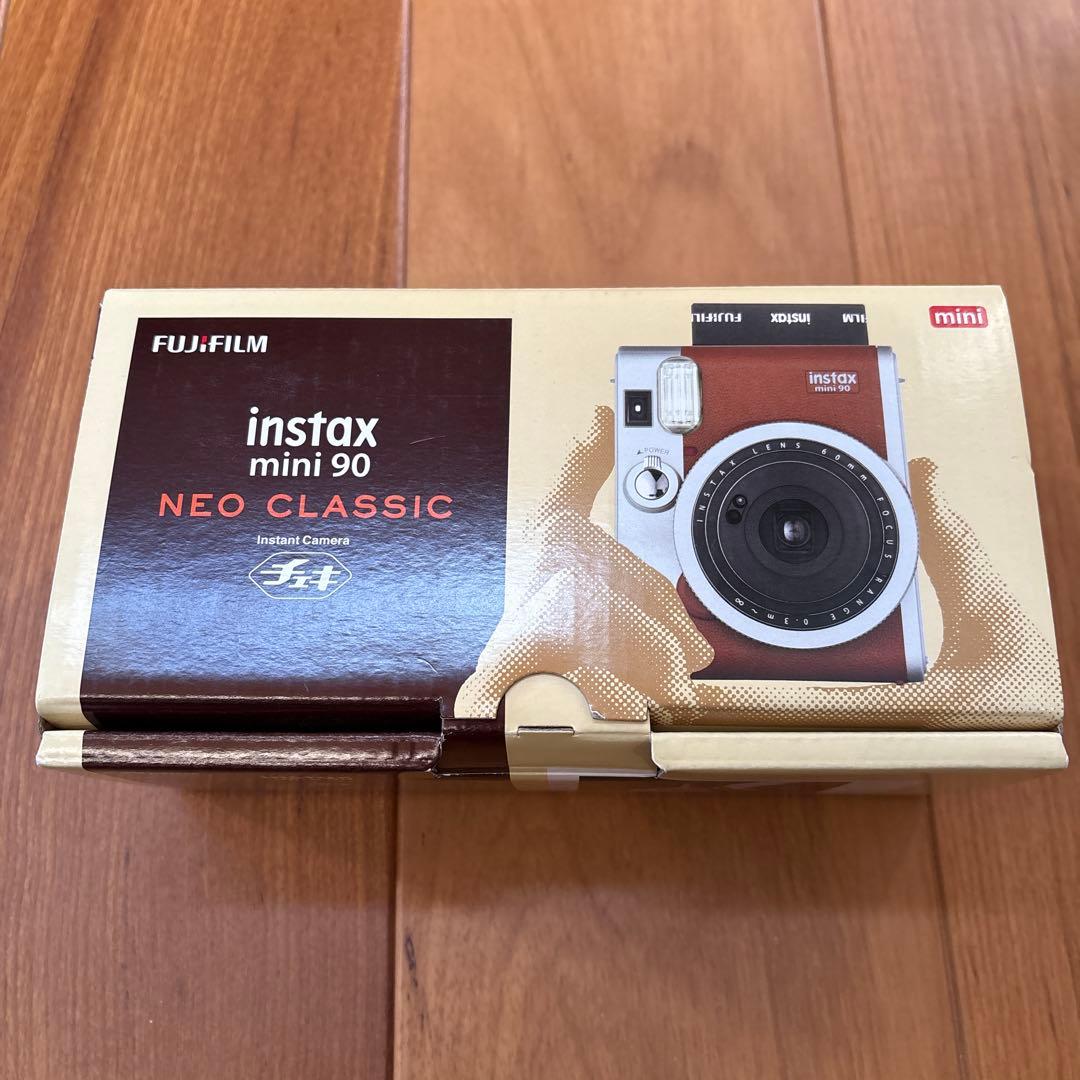 チェキ FUJIFILM instax mini 90 ネオクラシック ブラウン