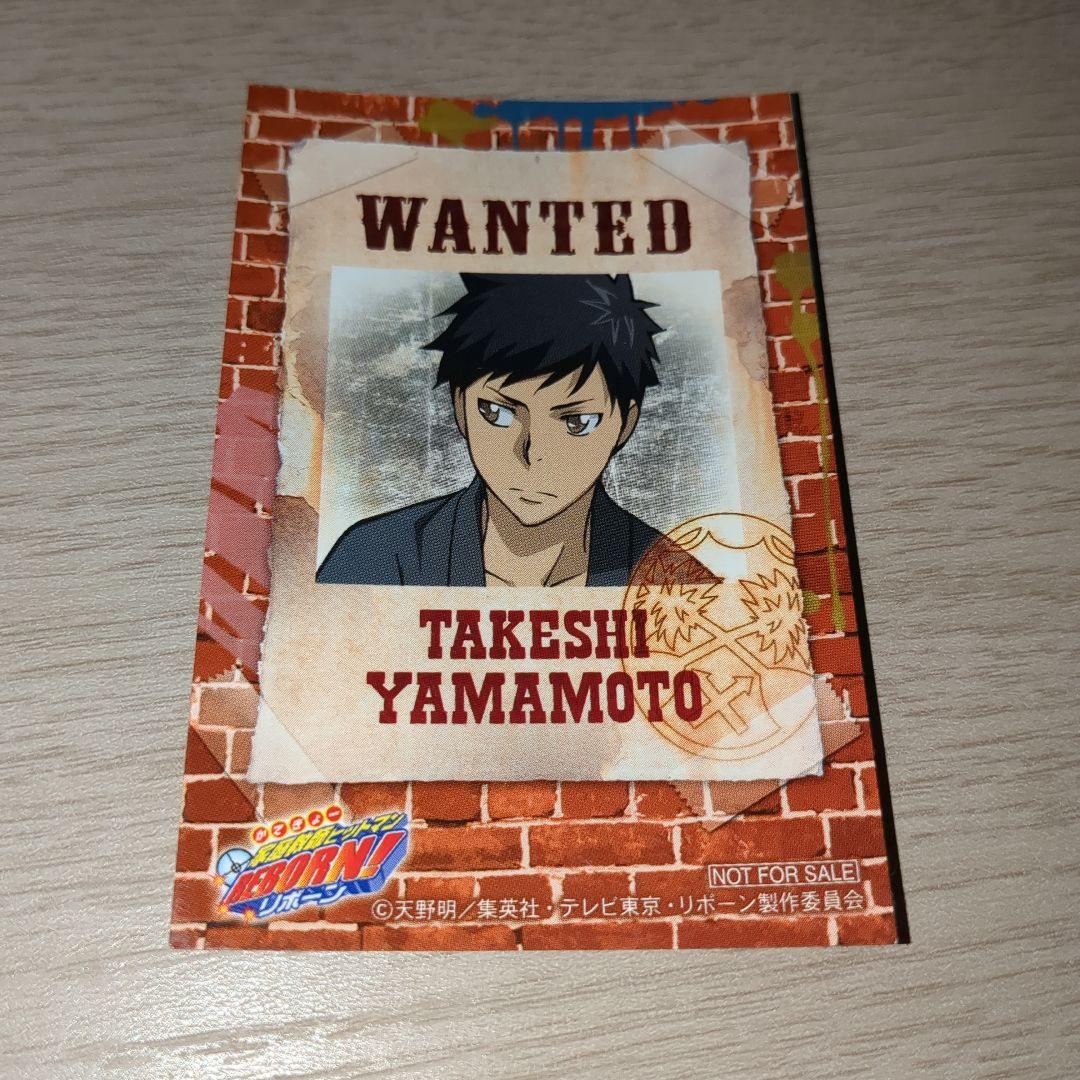 家庭教師ヒットマンREBORN!　ステッカーカードコンプセット　アニメイト特典