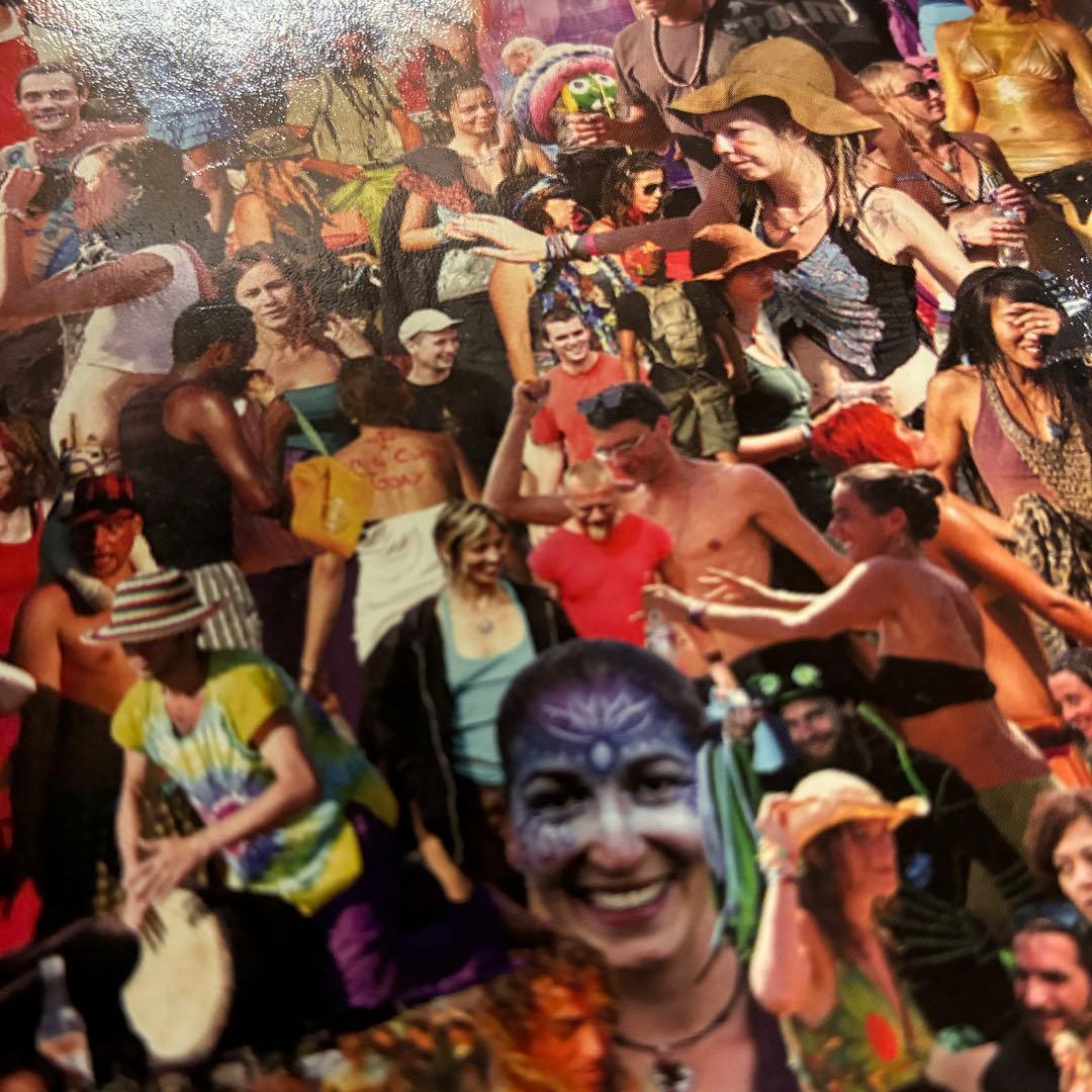 LET'S DANCE TRANCE PARTY コラージュ ポスター