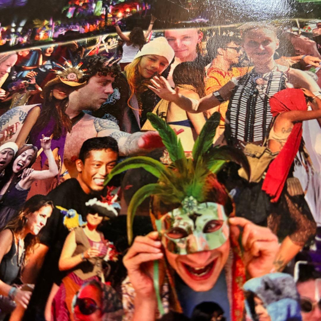 LET'S DANCE TRANCE PARTY コラージュ ポスター