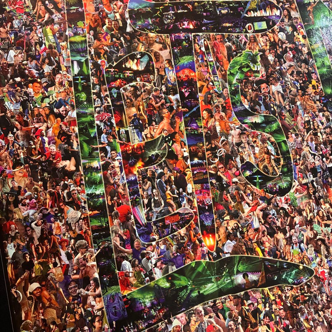 LET'S DANCE TRANCE PARTY コラージュ ポスター