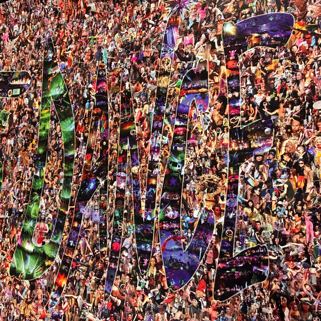 LET'S DANCE TRANCE PARTY コラージュ ポスター