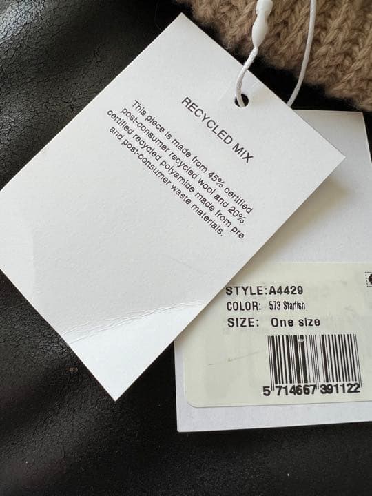 GANNY タグ付き新品✨ニット帽