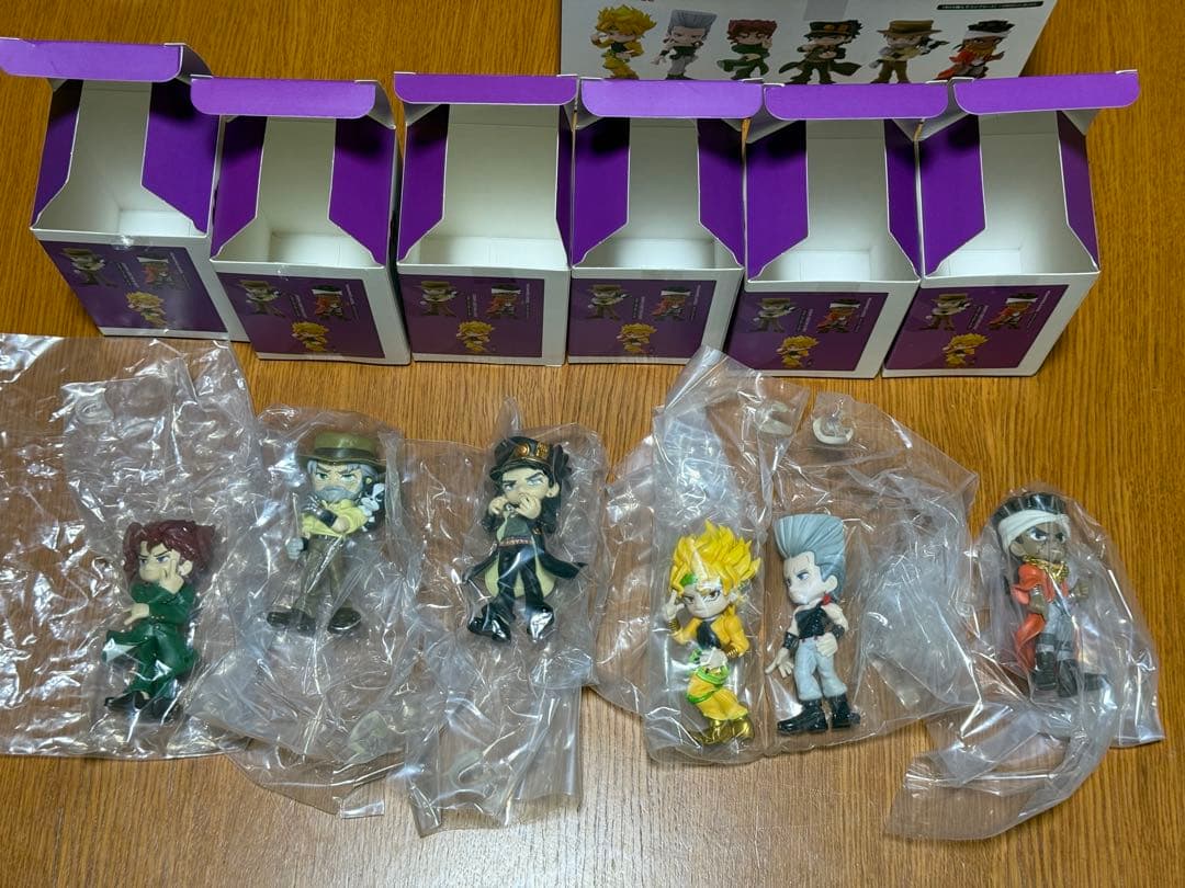 ジョジョの奇妙な冒険 スタチューコレクション 6体セット