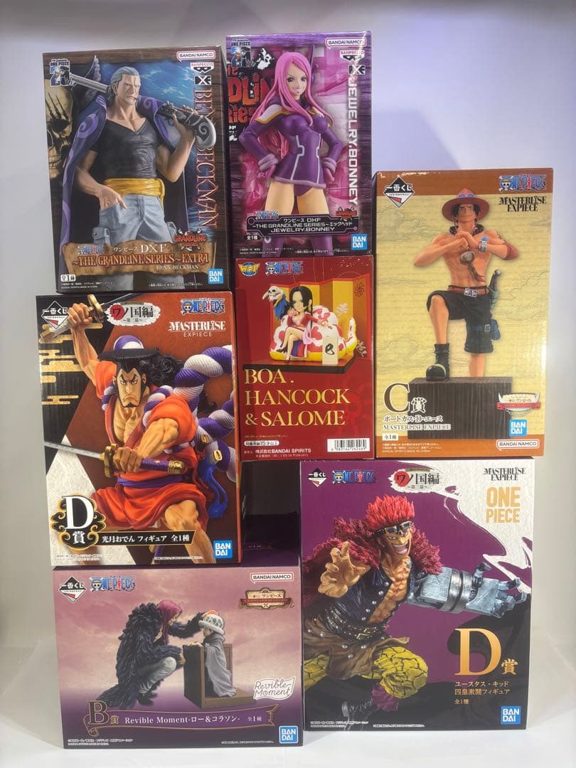 ワンピース フィギュア 7点セット 一番くじ プライズ