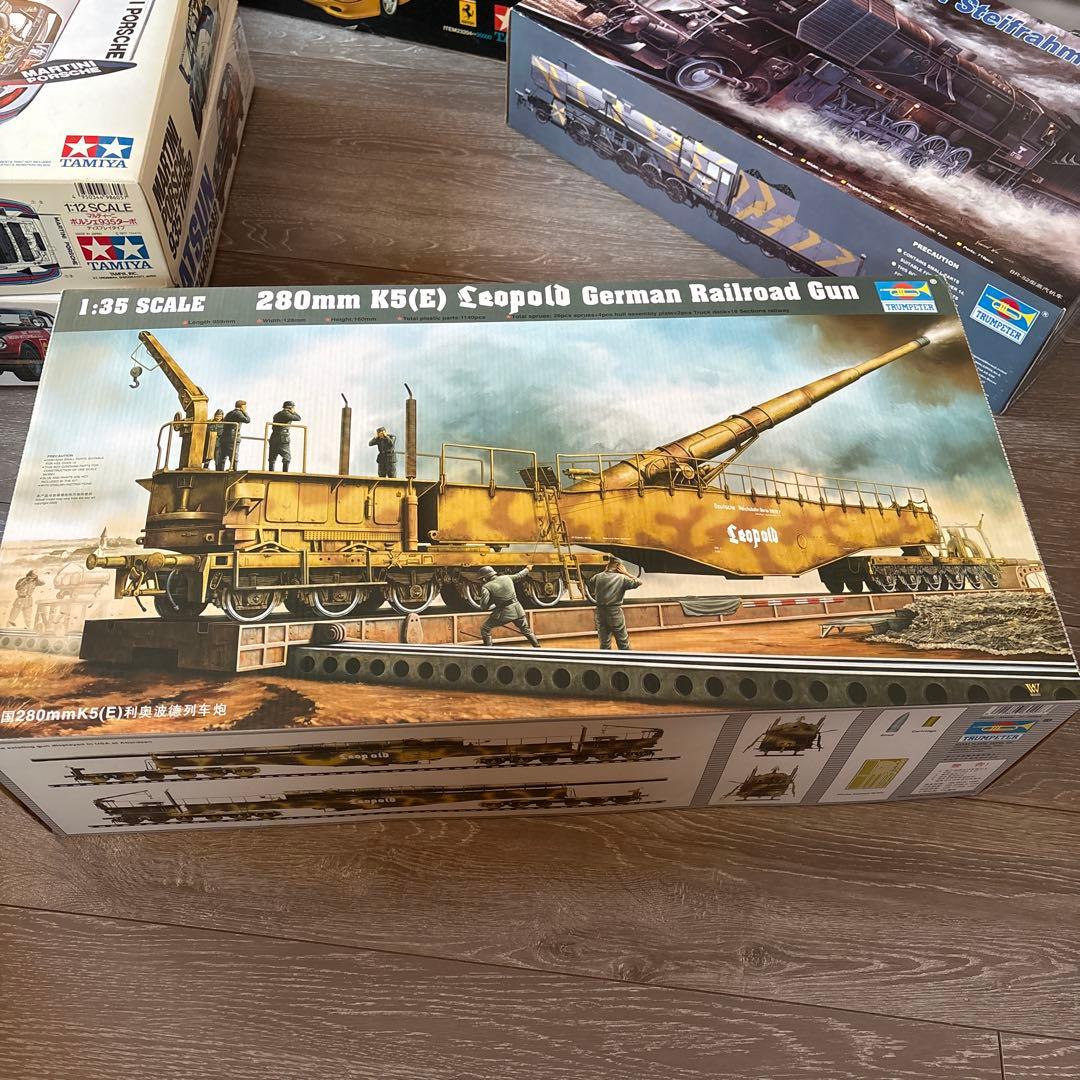 巨大！貴重！280mm K5(E) Leopold 鉄道砲 1:35