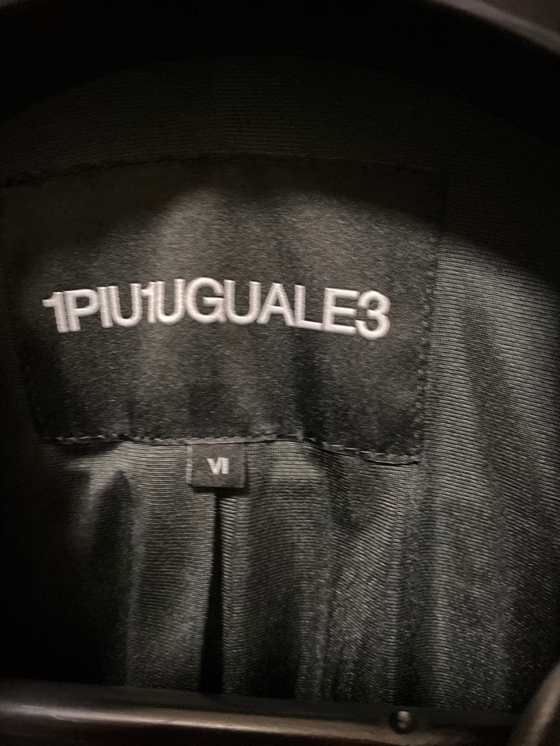 よしキング様1PIU1UGUALE3 LEATHER SEMI レザージャケット