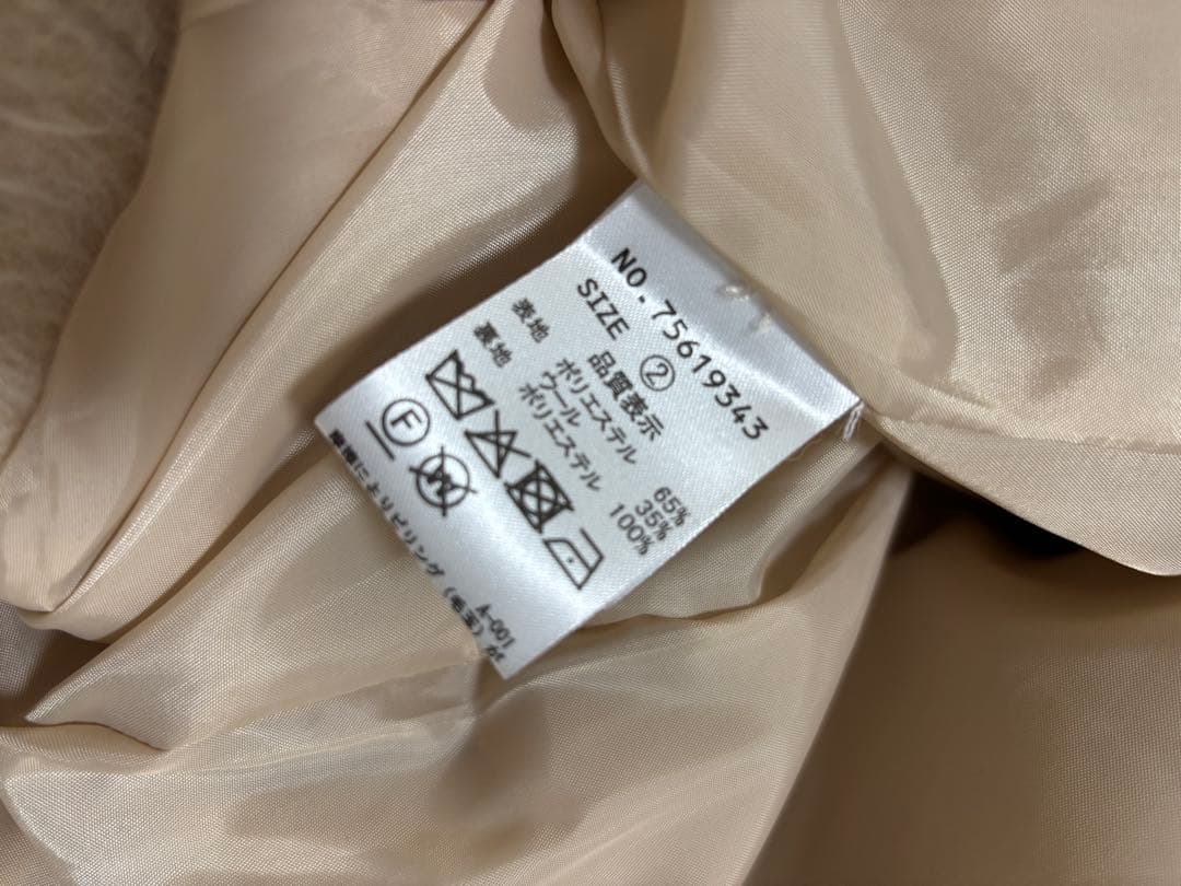 今季　COCODEAL ウールシャギージャコット