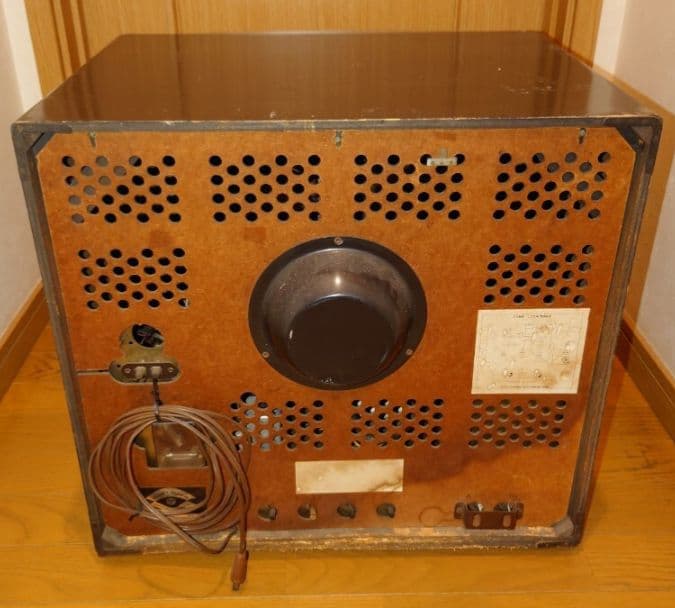 コロムビア 真空管テレビ 14-T335 【ブラウン管 白黒テレビ】