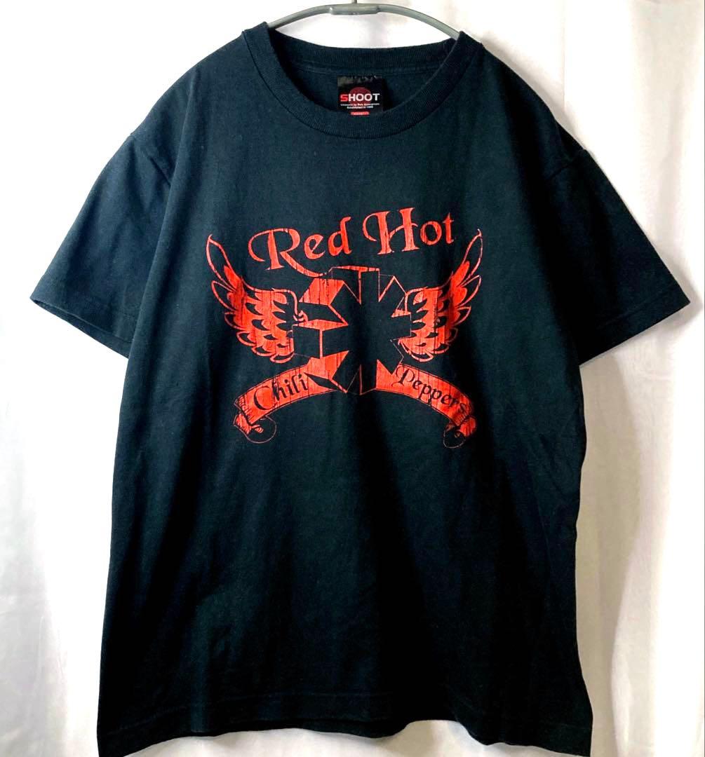 レッチリ 半袖 黒 バンドT ビンテージ 00s