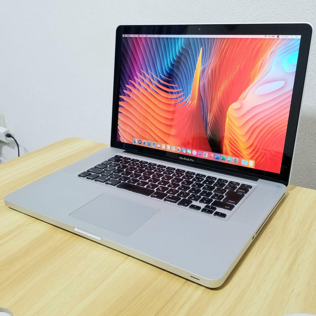 美品 MacBook Pro 15インチ メモリ8GB SSD160GB