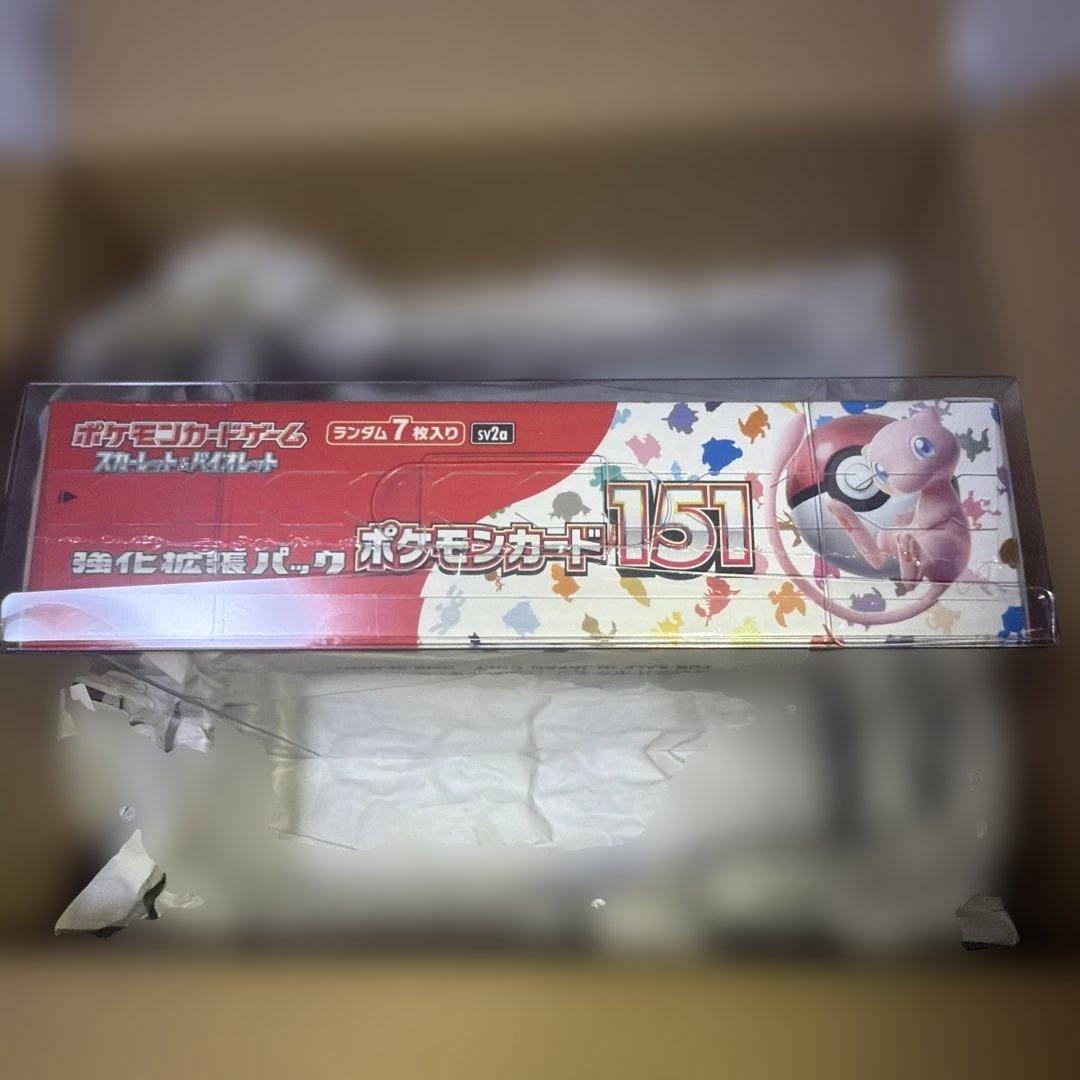 ポケモンカード151 未開封シュリンク付き １BOX