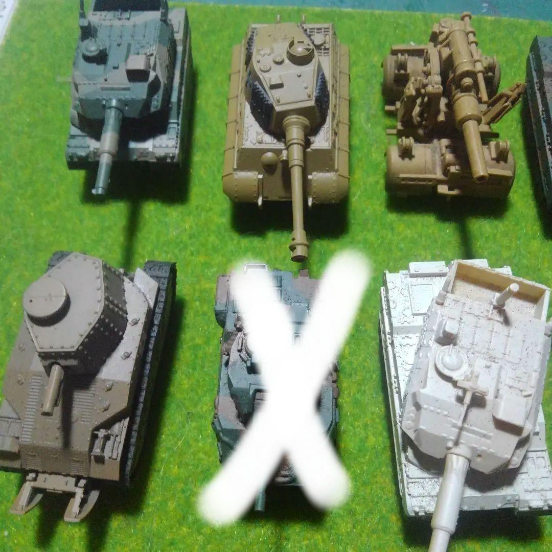 ワールドタンク、デフォルメ ✨ガルパン✨戦車✨９台✨美品物✨中古❗