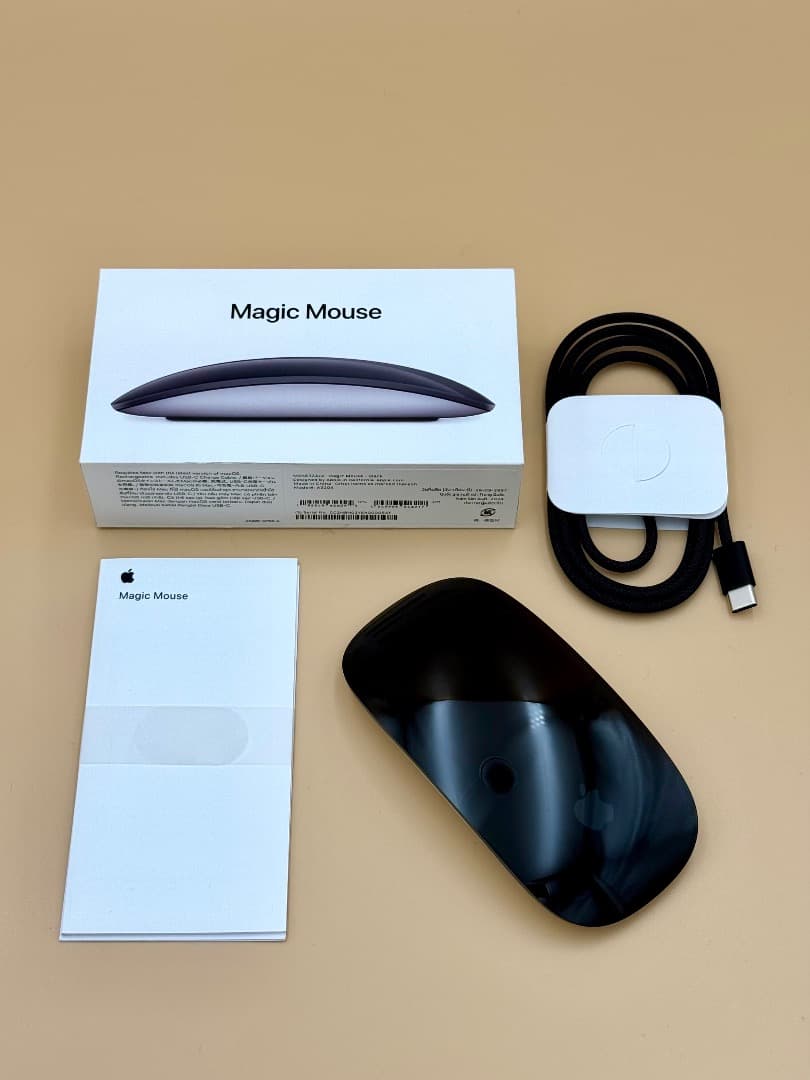 【美品】Apple Magic Mouse (USB-C) ブラック A3204