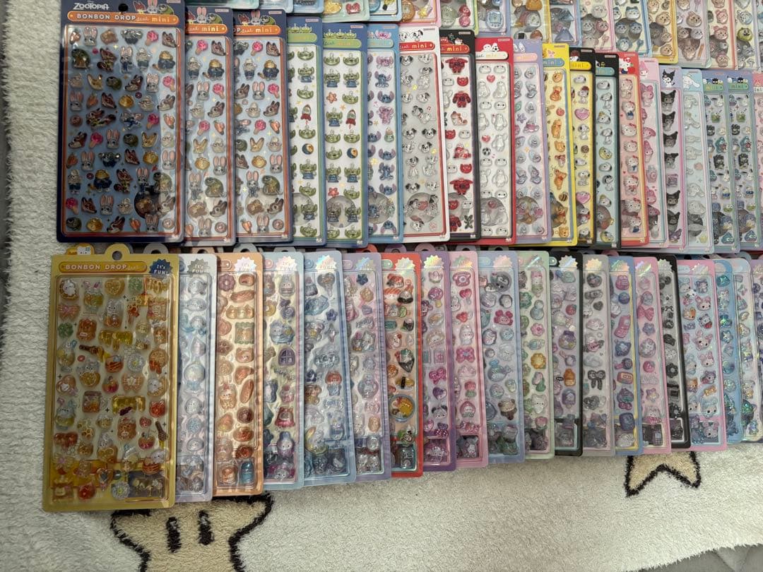ボンボンドロップシール まとめ売り 引退 プチドロップステッカー、うるちゅる等