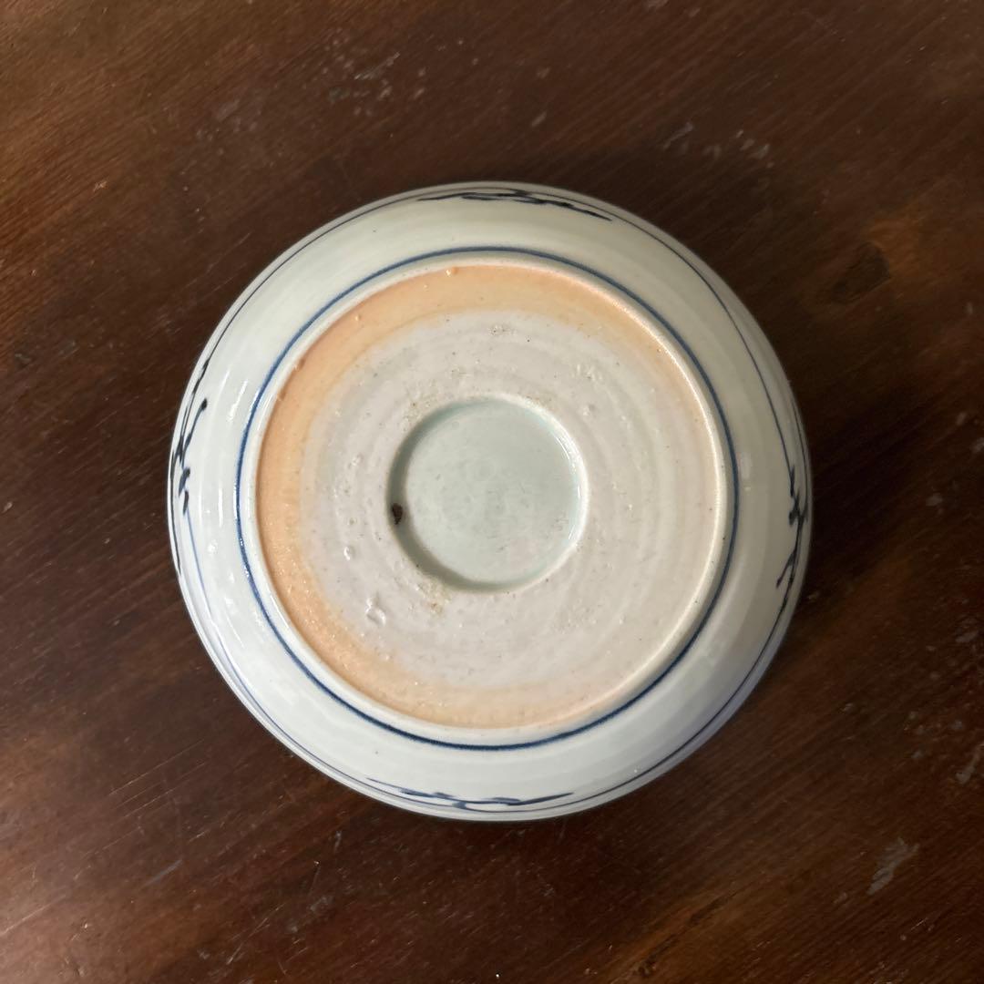 古伊万里膾皿5点内1点ヒビ有り　古道具　骨董　アンティーク　白磁　酒器　検:李朝