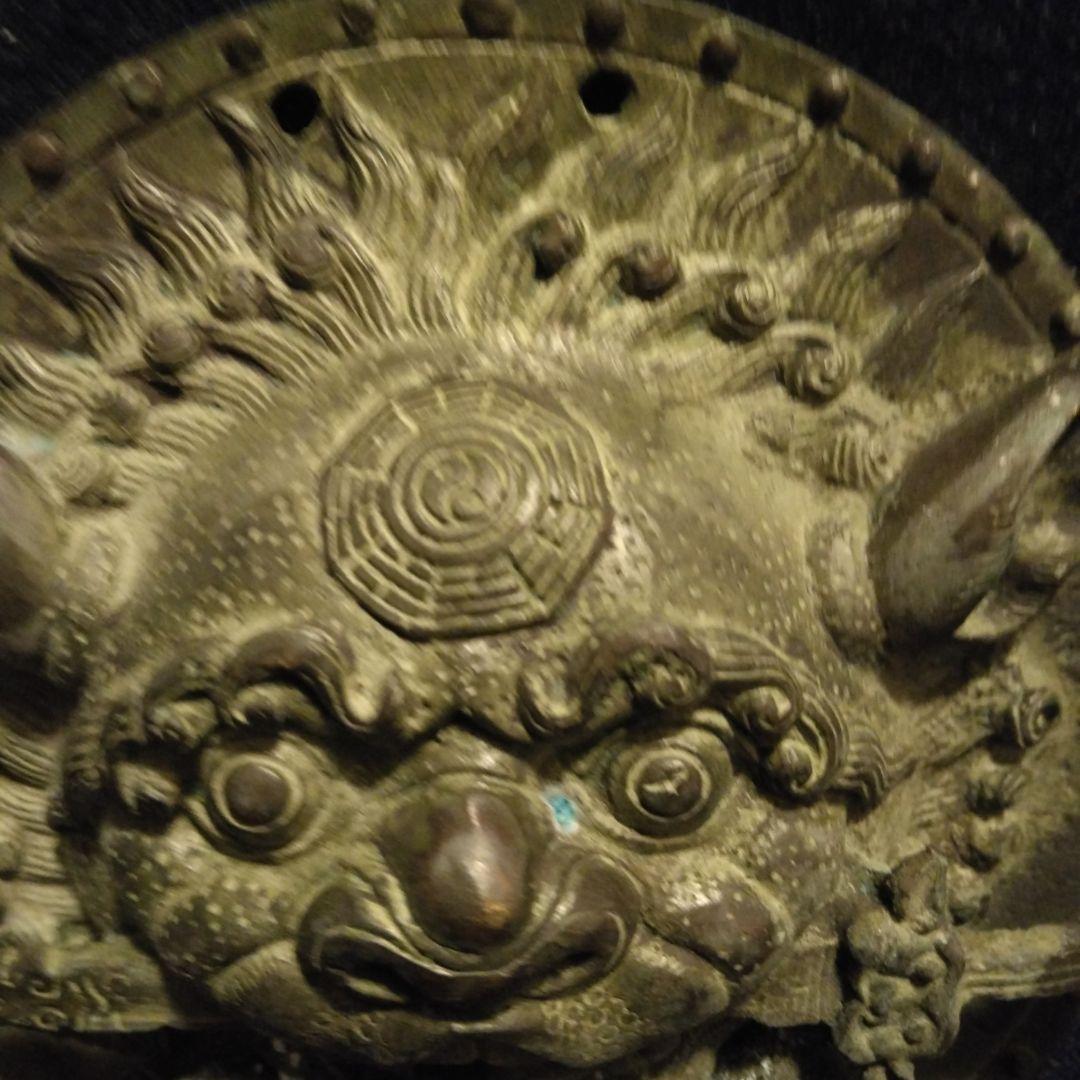 古い　ドアノツカー　？ 骨董　中国 　開運　魔除け