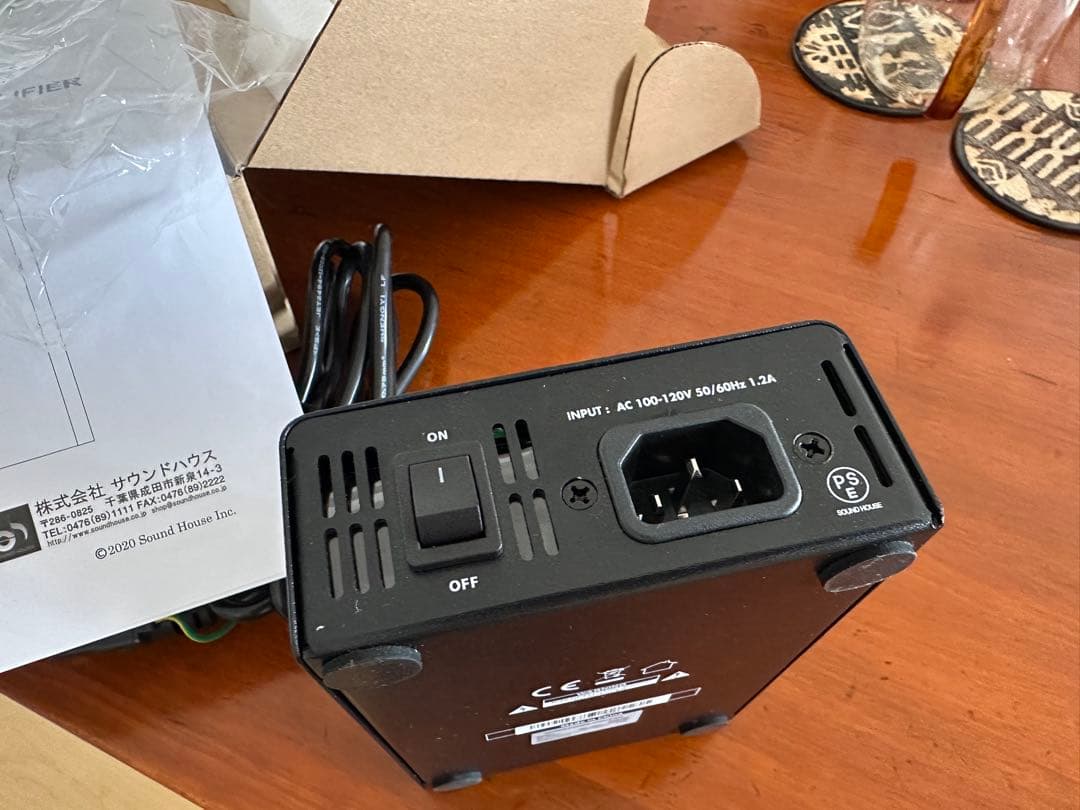 GPA100 ギター用パワーアンプ