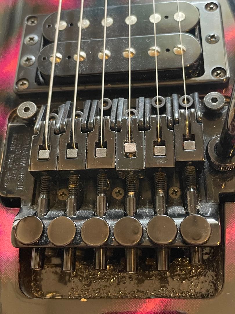 YAMAHA MG MⅡG B'z 松本孝弘モデル ヤマハ ギター ネオン